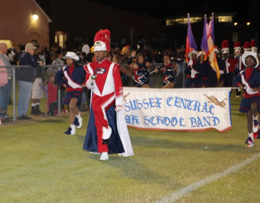 Sussex Central High School marching band