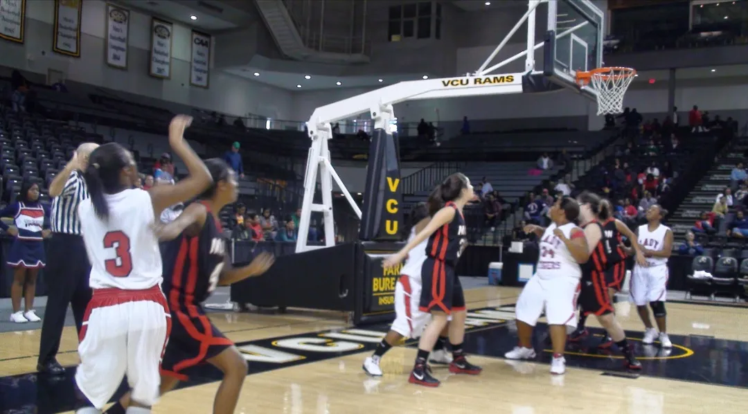 Sussex Central girls basketball game at VCU